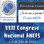 Comunicado importante XXII Congreso Nacional Anefs