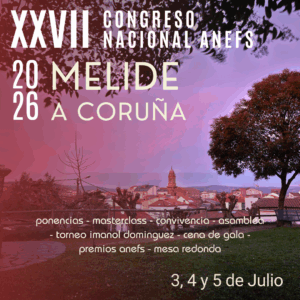 Melide sale elegida como Sede Oficial del XXVII Congreso Nacional de Entrenadores ANEFS 2026