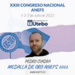 Pedro Cuadra, premiado con la Medalla de Oro de ANEFS