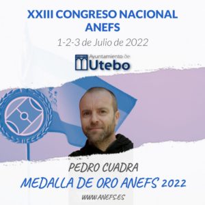 Pedro Cuadra, premiado con la Medalla de Oro de ANEFS