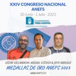 Premiados con la Medalla de Oro de ANEFS 2023