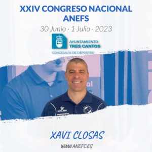Xavi Closas, ponente en el XXIV Congreso Nacional Anefs