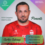Carlos Cabezas, nuevo ponente confirmado para el XXVI Congreso Nacional ANEFS de Manzanares
