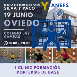 Oviedo acoge un clinic de porteros de futsal con referentes nacionales del parqué