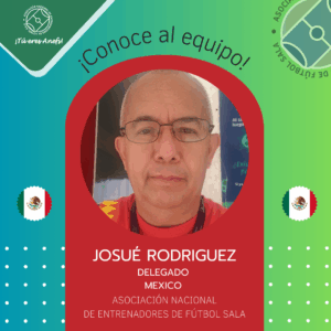 Josué Rodríguez Angeles, nuevo Delegado Internacional de ANEFS en México