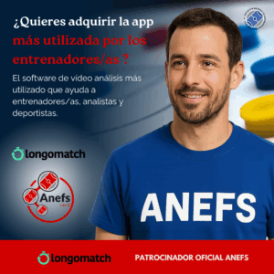 ANEFS firma un acuerdo con LongoMatch para ofrecer licencias exclusivas a sus socios/as