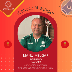 Manu Melgar, nuevo delegado de ANEFS en Navarra