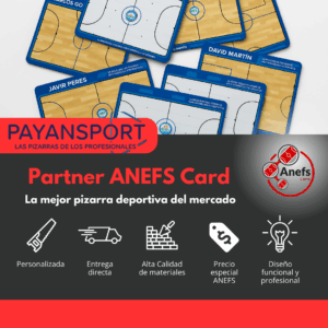 ANEFS y PAYAN acuerdan ofrecer la mejor pizarra deportiva, con condiciones exclusivas para socios/as