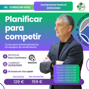 Planificar para Competir, nuevo Curso ANEFS Virtual Academy,100% clases en vivo
