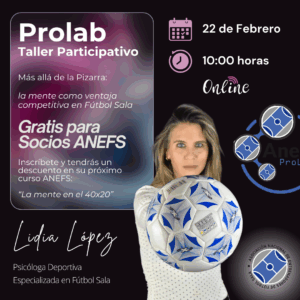 Novedad en las Prolab. Lidia López, primera ProLab participativa. No te quedes sin plaza
