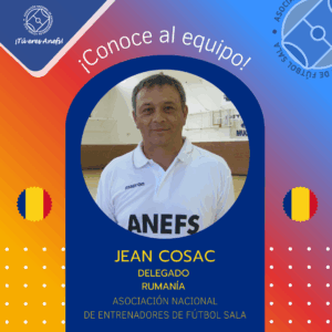 Jean Cosac, nuevo Delegado de Rumanía en ANEFS International Coaches