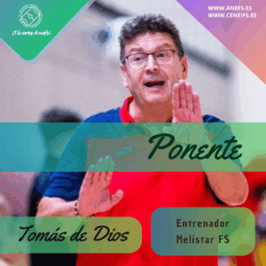 Tomás de Dios se suma como ponente para el XXVI Congreso Nacional ANEFS
